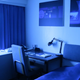 A look inside at the other Unreal Life hotel room.